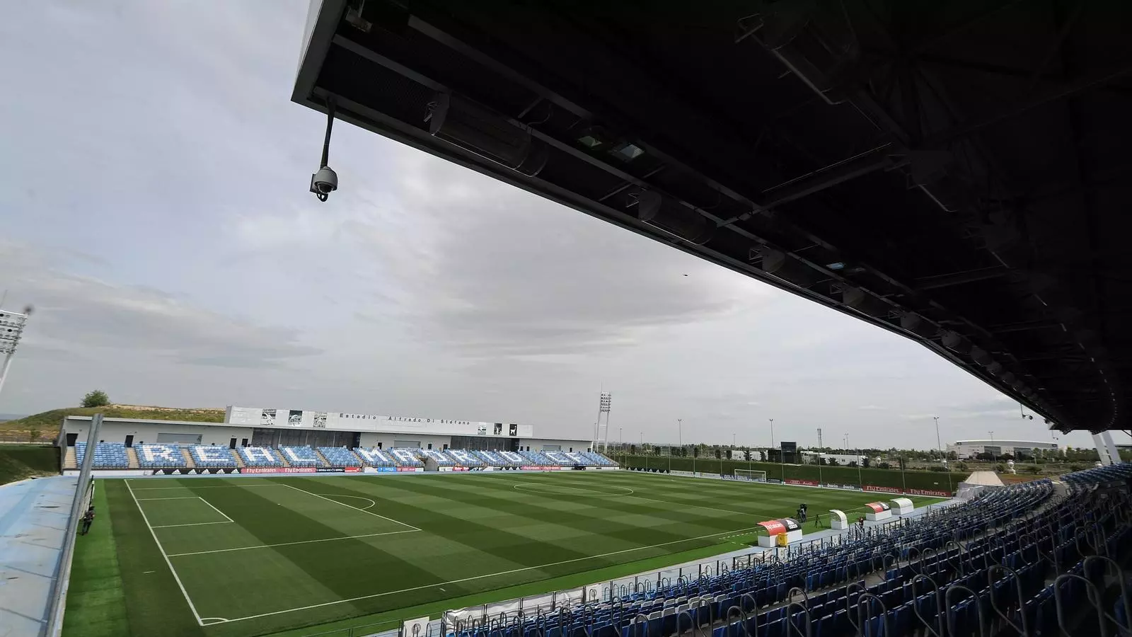 Vista general del estadio Di Stefano de Valdebebas