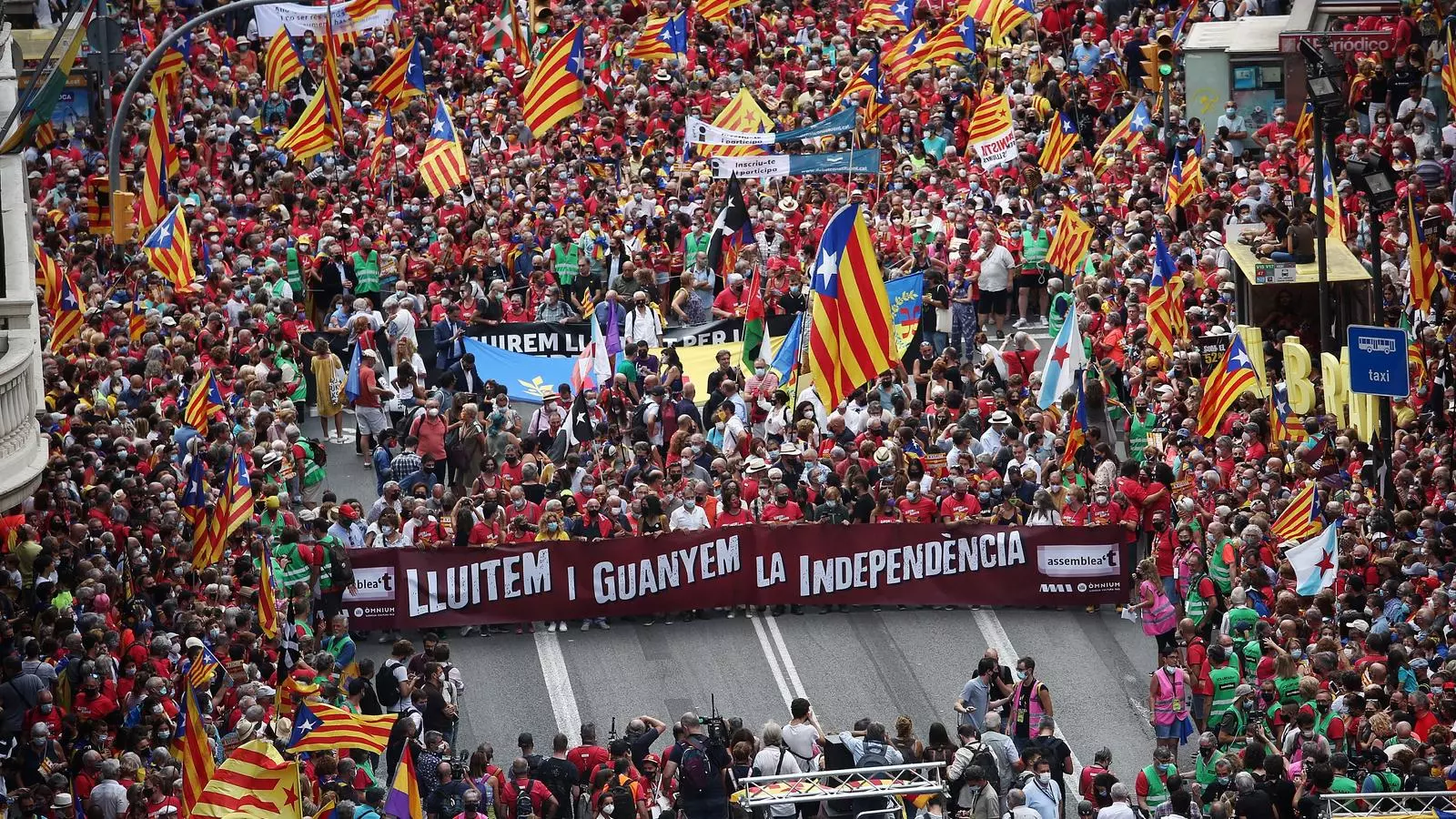 Manifestació de la Diada