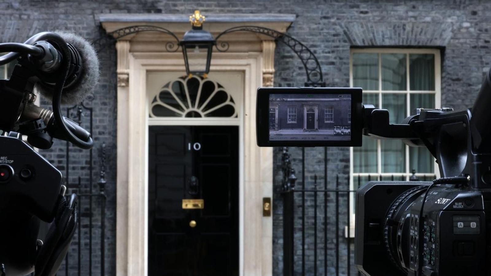10 Downing Street, in London, on May 15th.
