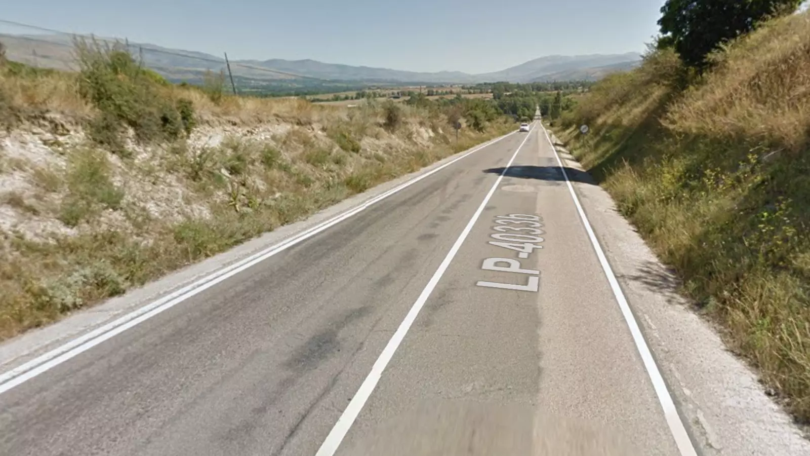 La carretera de Baltarga a Prats i Sansor. / GOOGLE STREET VIEW