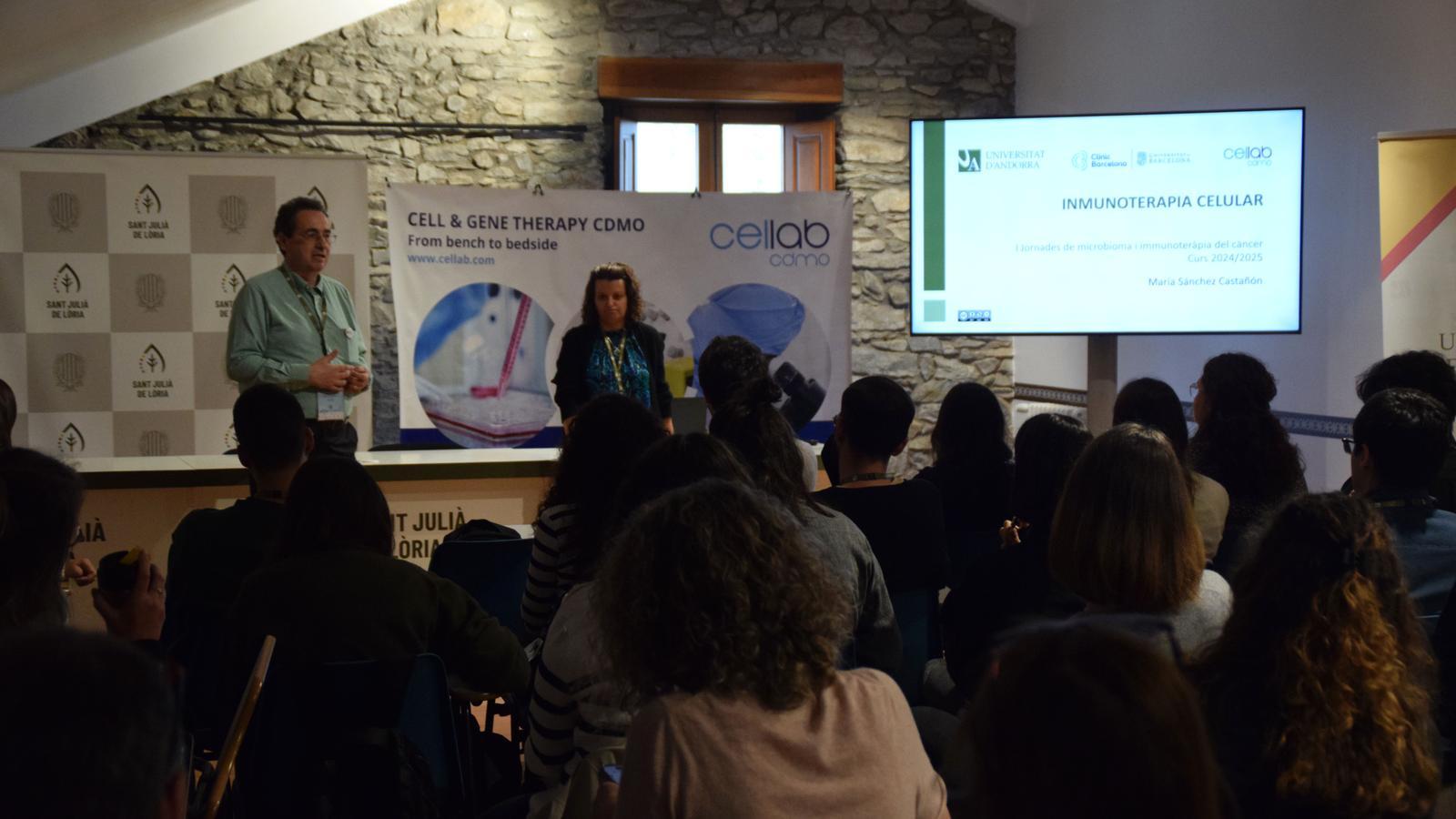 La primera edició de les Jornades de Microbioma i Immunoteràpia del Càncer.