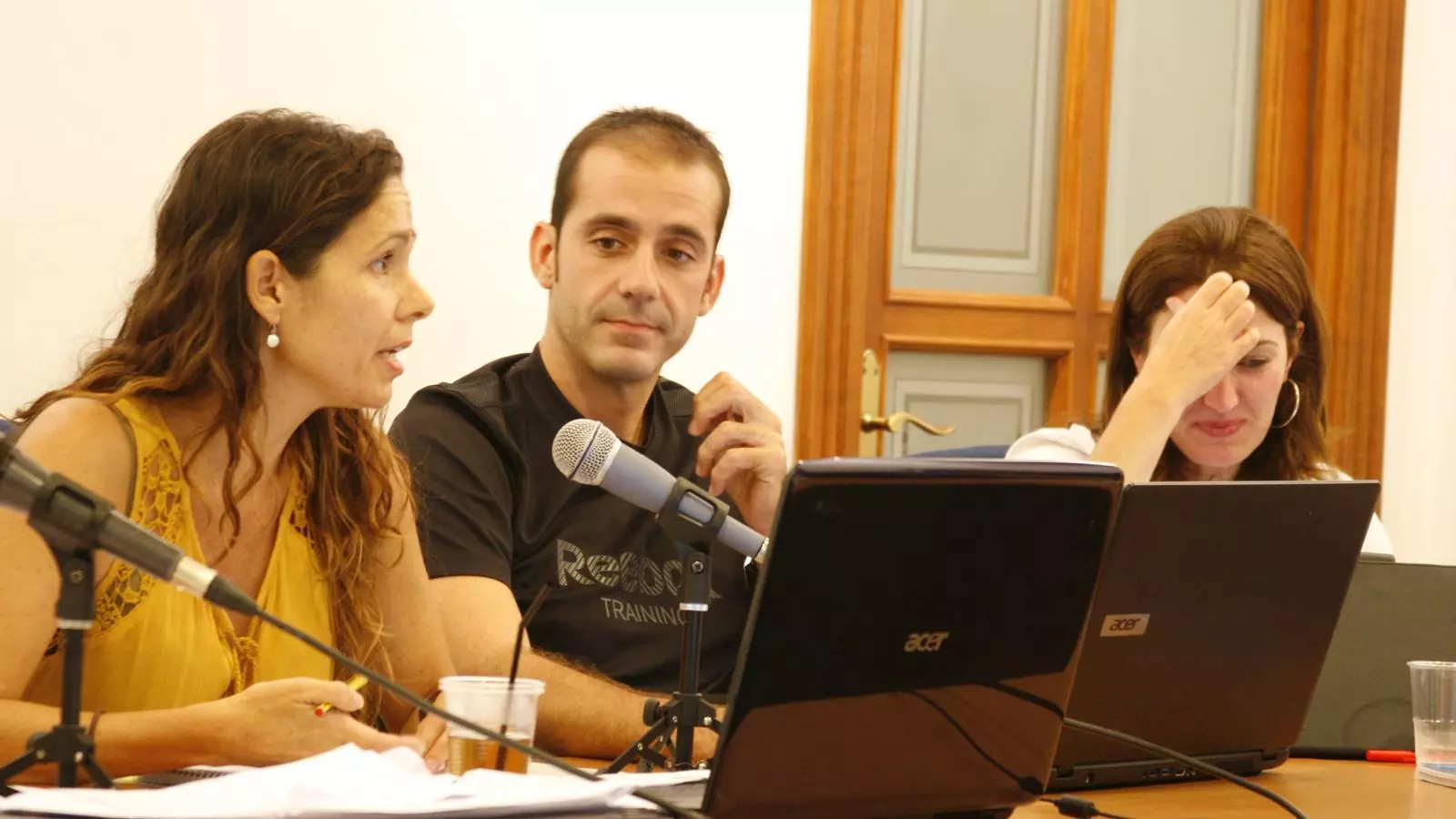 La regidora de Medi Ambient, Aina Comas, defensà que el tram interior del Molí d'en Regalat no és urbà.