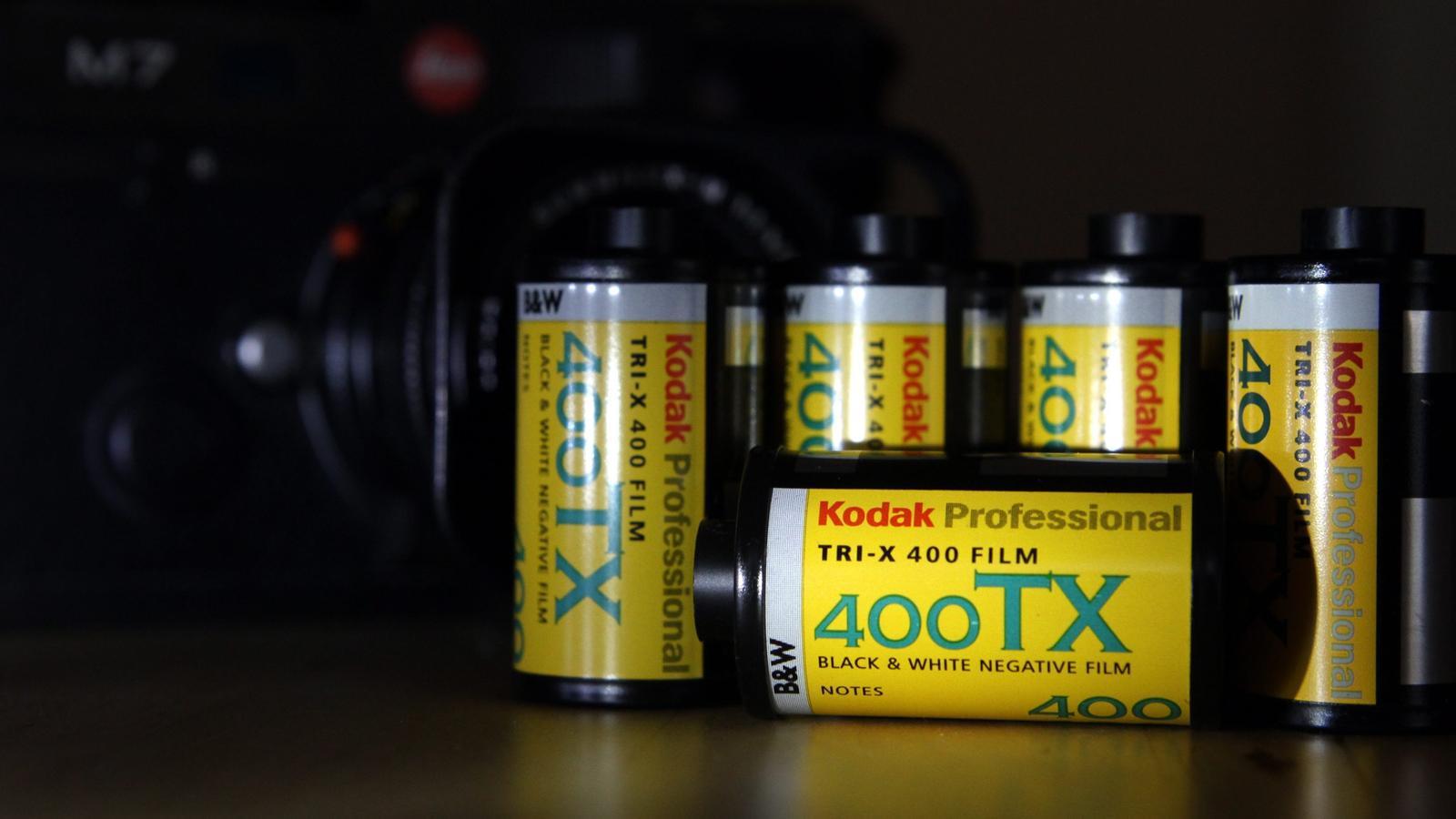 Kodak brand photographic films.