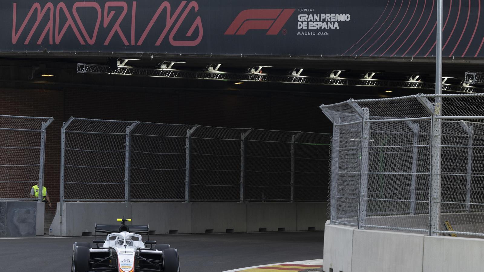 Images of Formula 3 tests at the new 'Madring' circuit