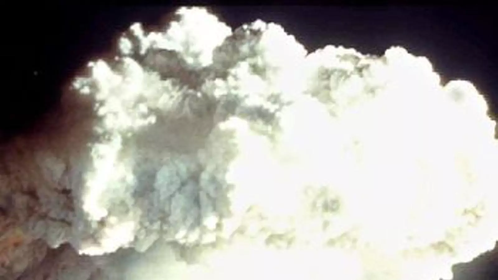 Imatge d'una de les proves nuclears dels Estats Units el 1954.