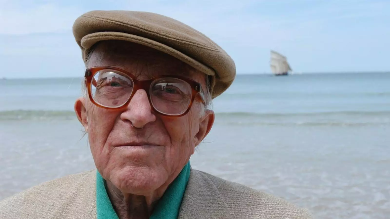 L'autor italià Boris Pahor fotografiat a la Fira del Llibre de Saint Malo, a França el 9 de juny de 2003