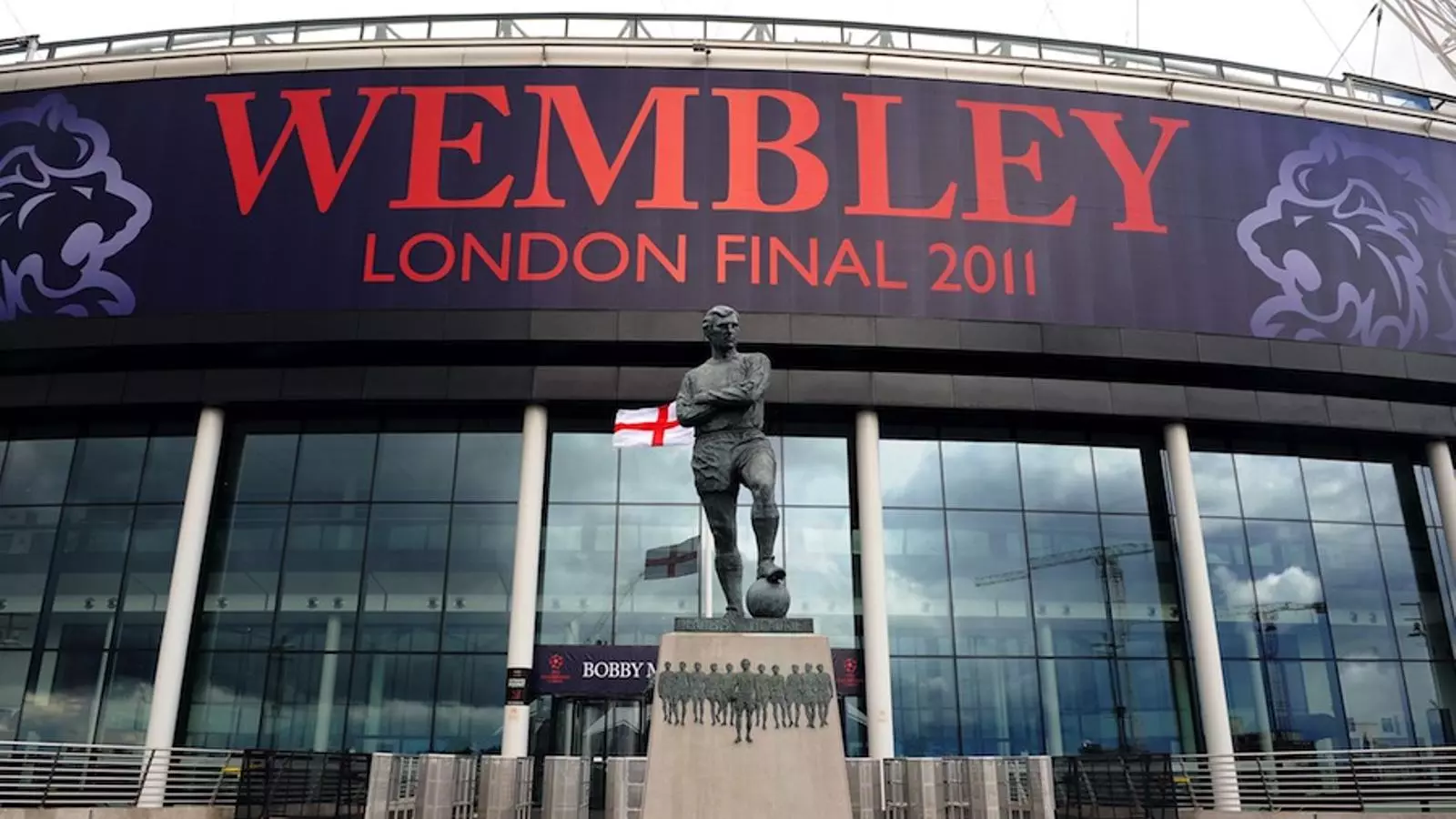 L'estadi de Wembley ultima els preparatius / AFP