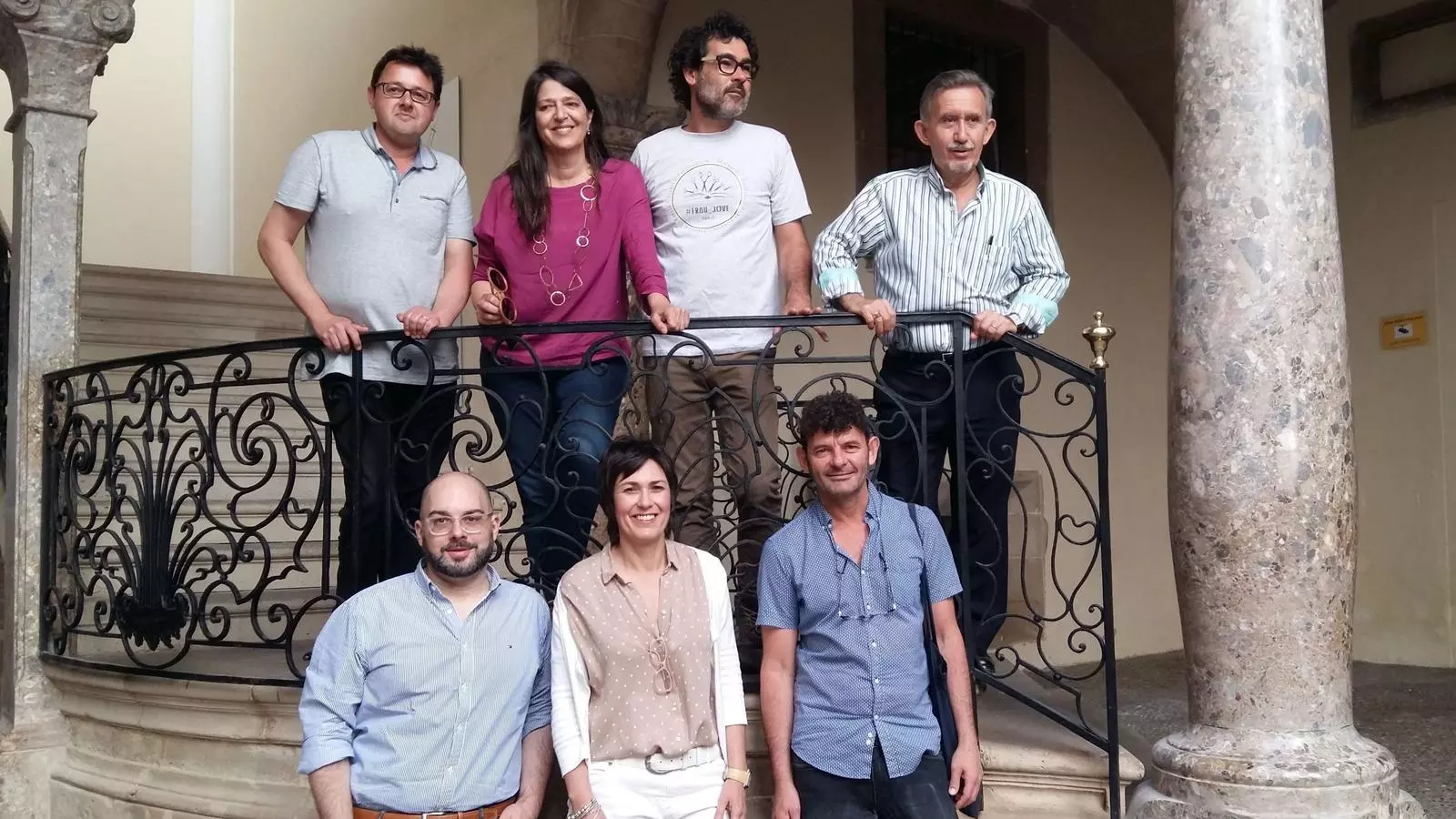 Paco Espinosa, Cristina Ros, Carles Gispert, Miquel Perelló, Miquel Martorell, Francesa Niell, Jordi Pallarés