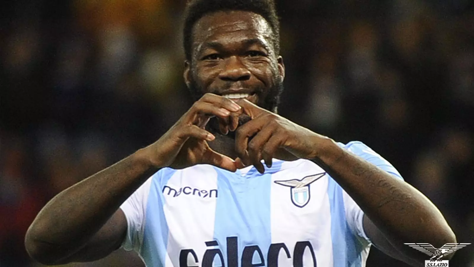 Caicedo, celebrant un gol aquest curs al Lazio