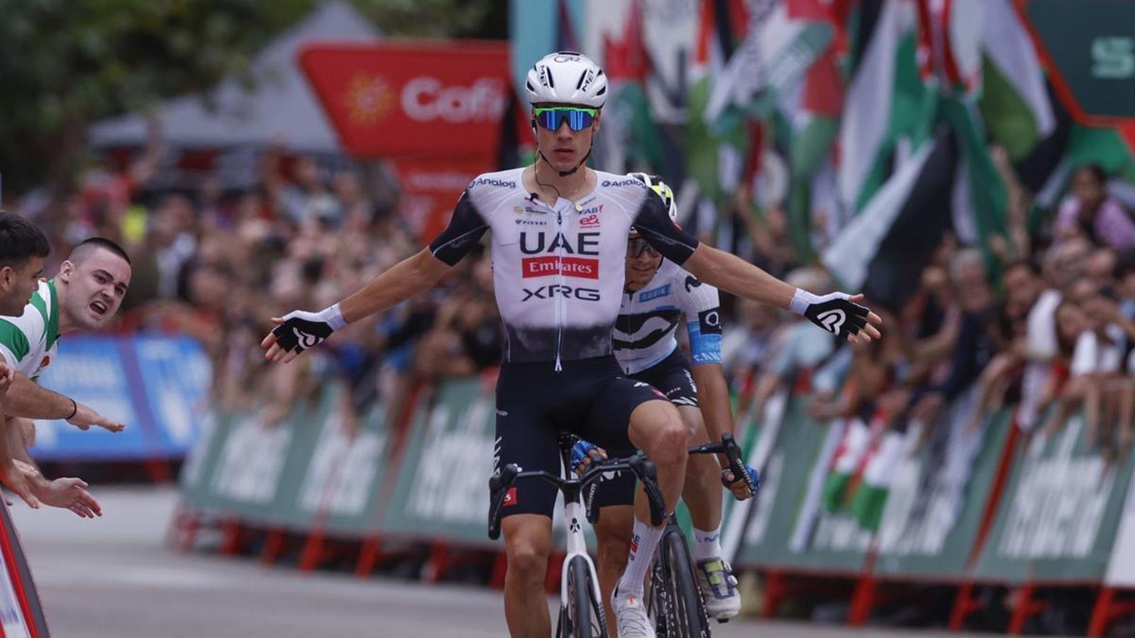 Juan Ayuso already has two wins in the Vuelta