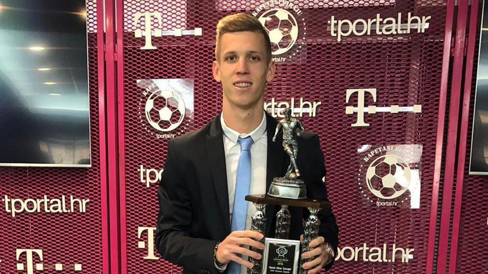 El català Dani Olmo, escollit millor jugador de l'any a Croàcia