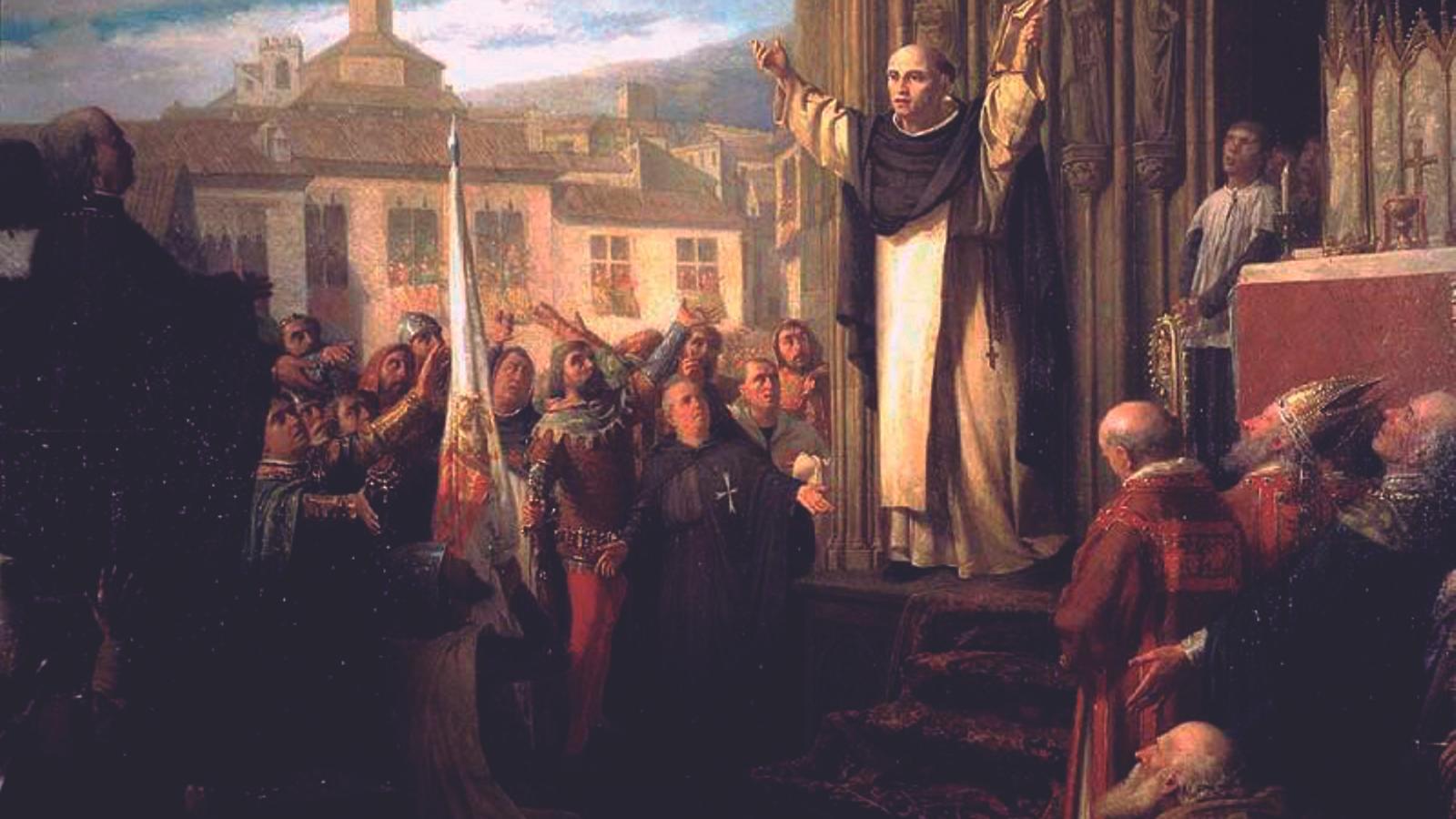 Kompromiss von Caspe der Krone von Aragon, von dem die Inselbewohner ausgeschlossen wurden.