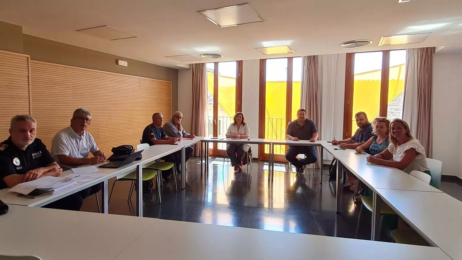 L'Ajuntament de Sant Llorenç i el Govern proposen mesures preventives per possibles episodis de risc d'inundacions.