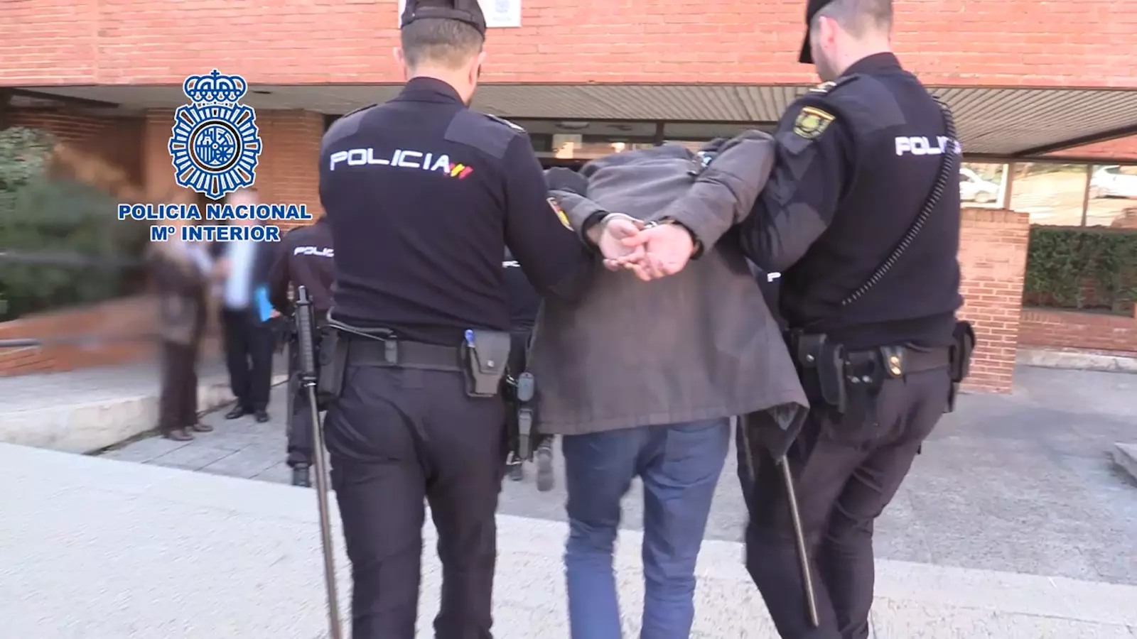 Detenció de la Policia Nacional del presumpte autor d'haver esquarterat la seva mare