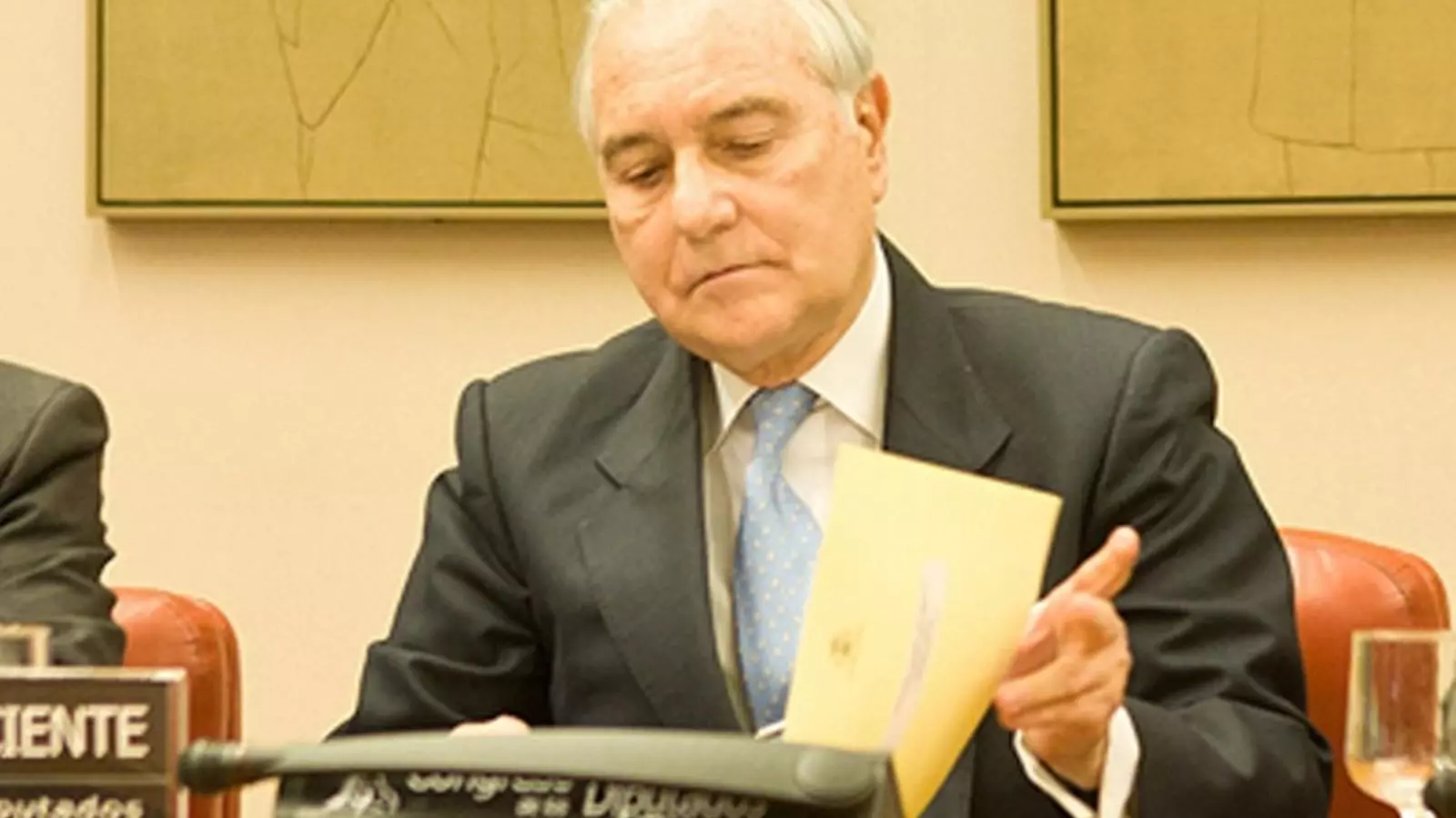 El president del Consell General del Poder Judicial i del Tribunal Suprem, Carlos Dívar / ACN