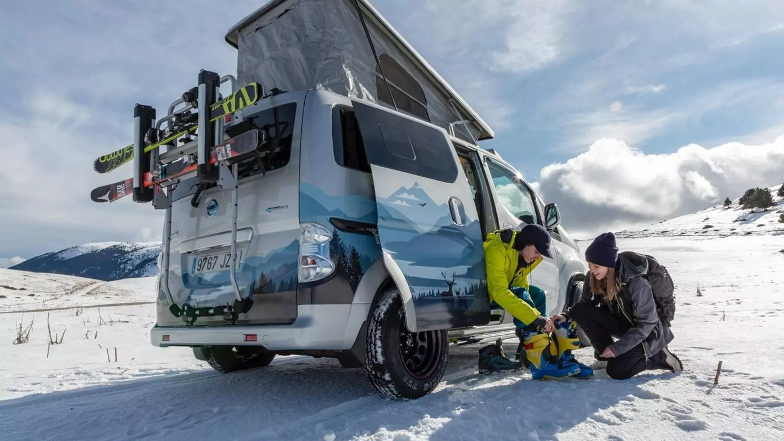 Nissan e-NV200 Winter Camper