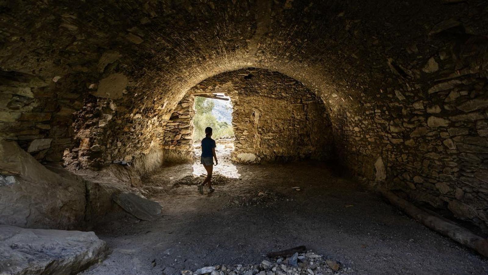 Interior of the Mas Montjoi de Baix, in Roses.