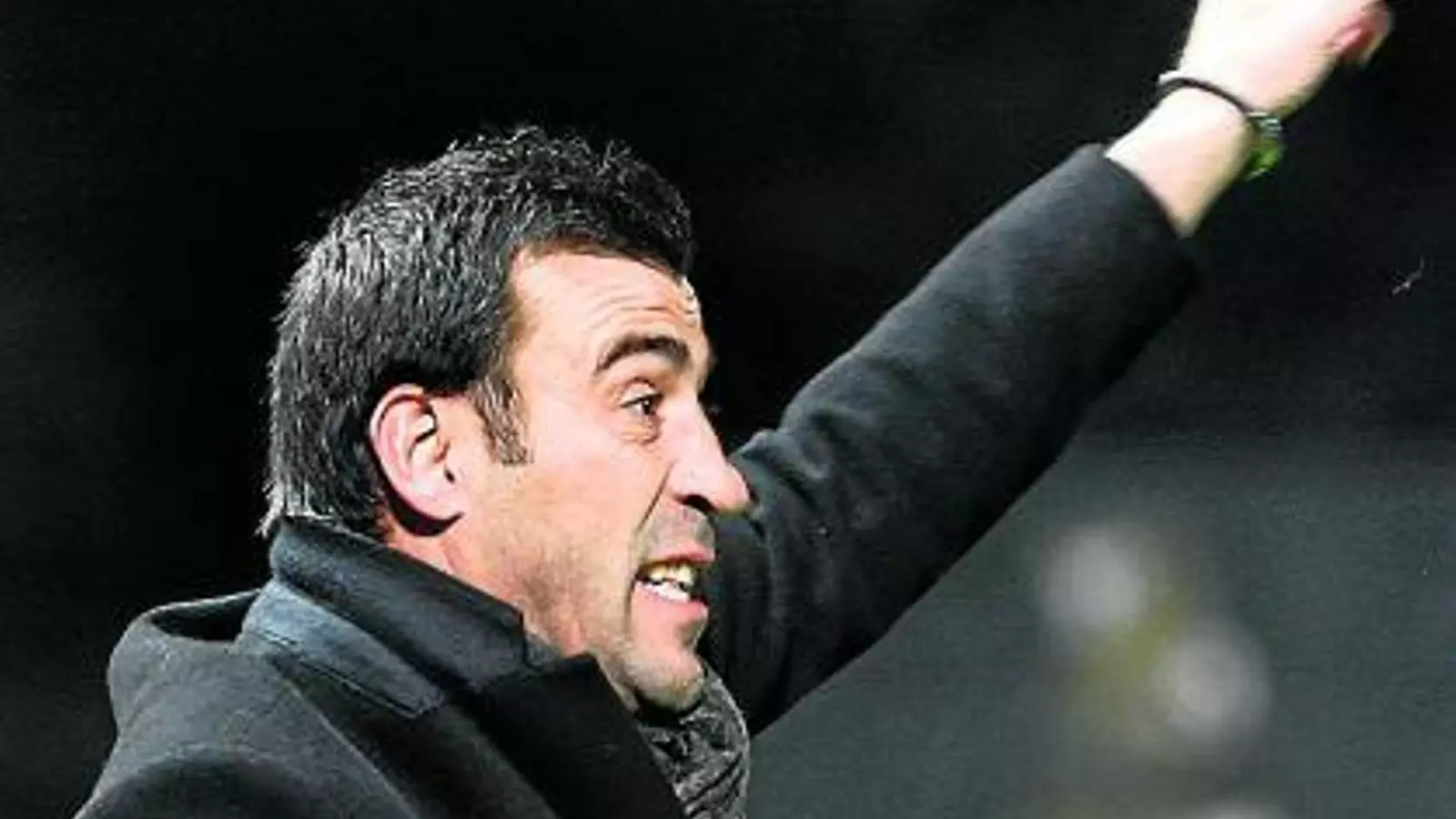 Raül Agné va demanar que tothom se centrés en el futbol ahir, i ho va aconseguir.
