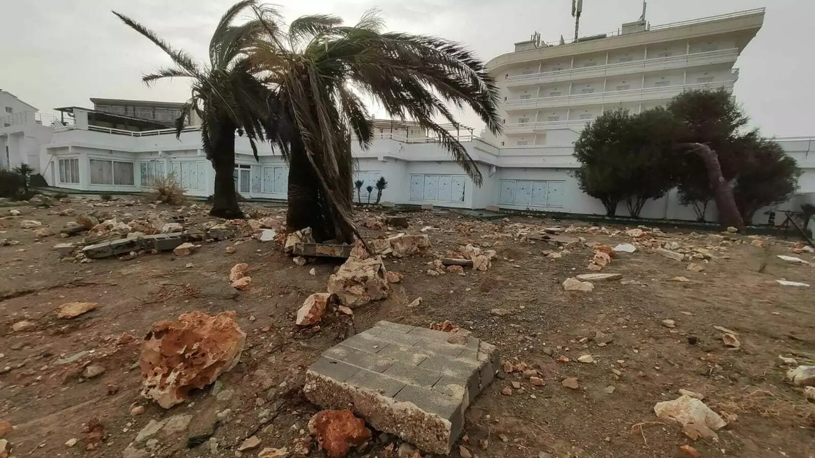 Els danys provocats per la borrasca Glòria es concentraren en el Llevant mallorquí