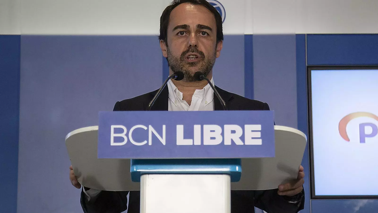 Óscar Ramírez, president del PP a la província de Barcelona i regidor a l’ajuntament de la capital catalana.