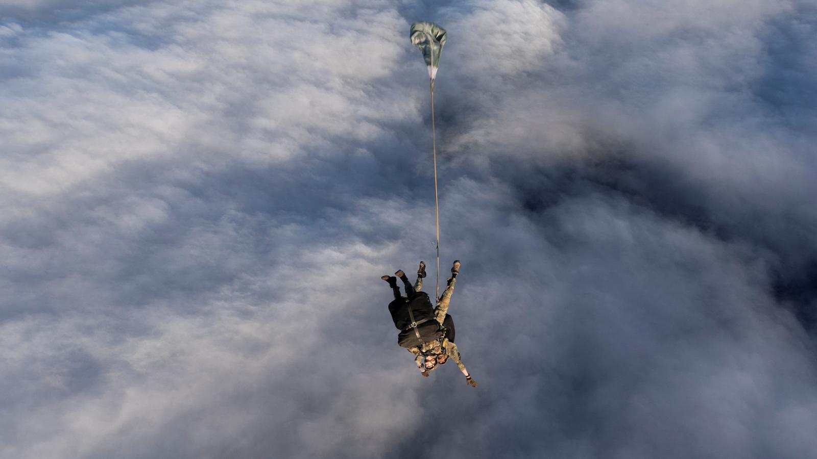 An ICU nurse and a paratrooper from the UK's 16th Air Assault Brigade arrive on the island of Tristan da Cunha to provide medical assistance to a suspected hantavirus case.
