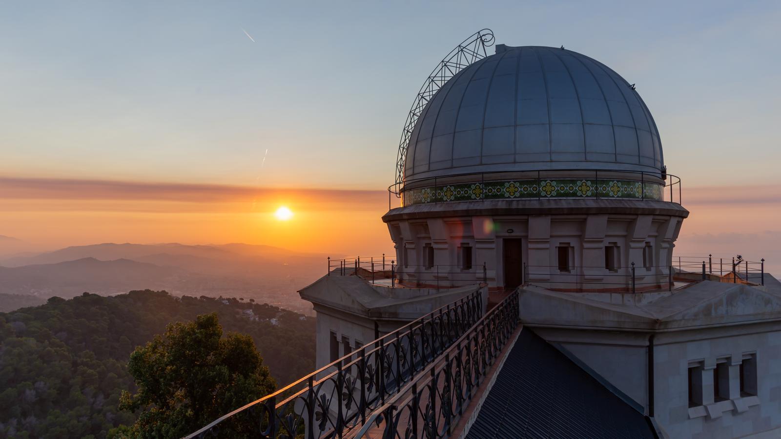 El observatorio Fabra lleva más de 113 años tomando datos meteorológicos.