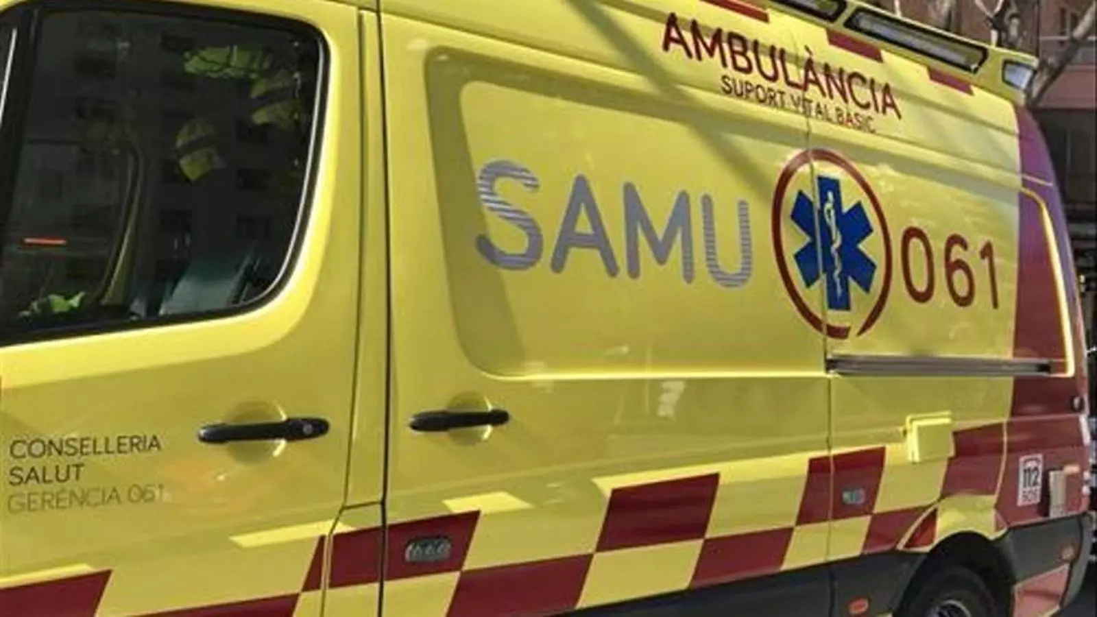 Una ambulància del SAMU 061.