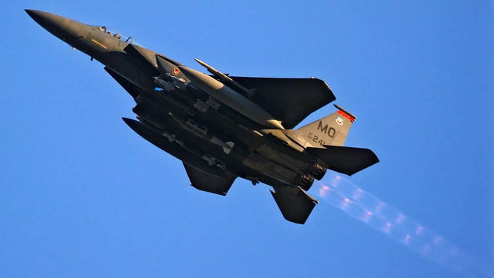 Un avió F-15 de fabricació nord-americana.