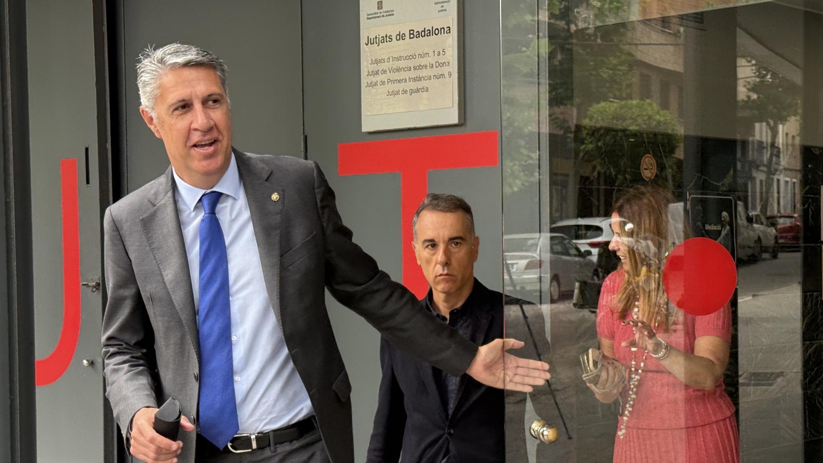 Xavier Garcia Albiol leaves the Badalona courts