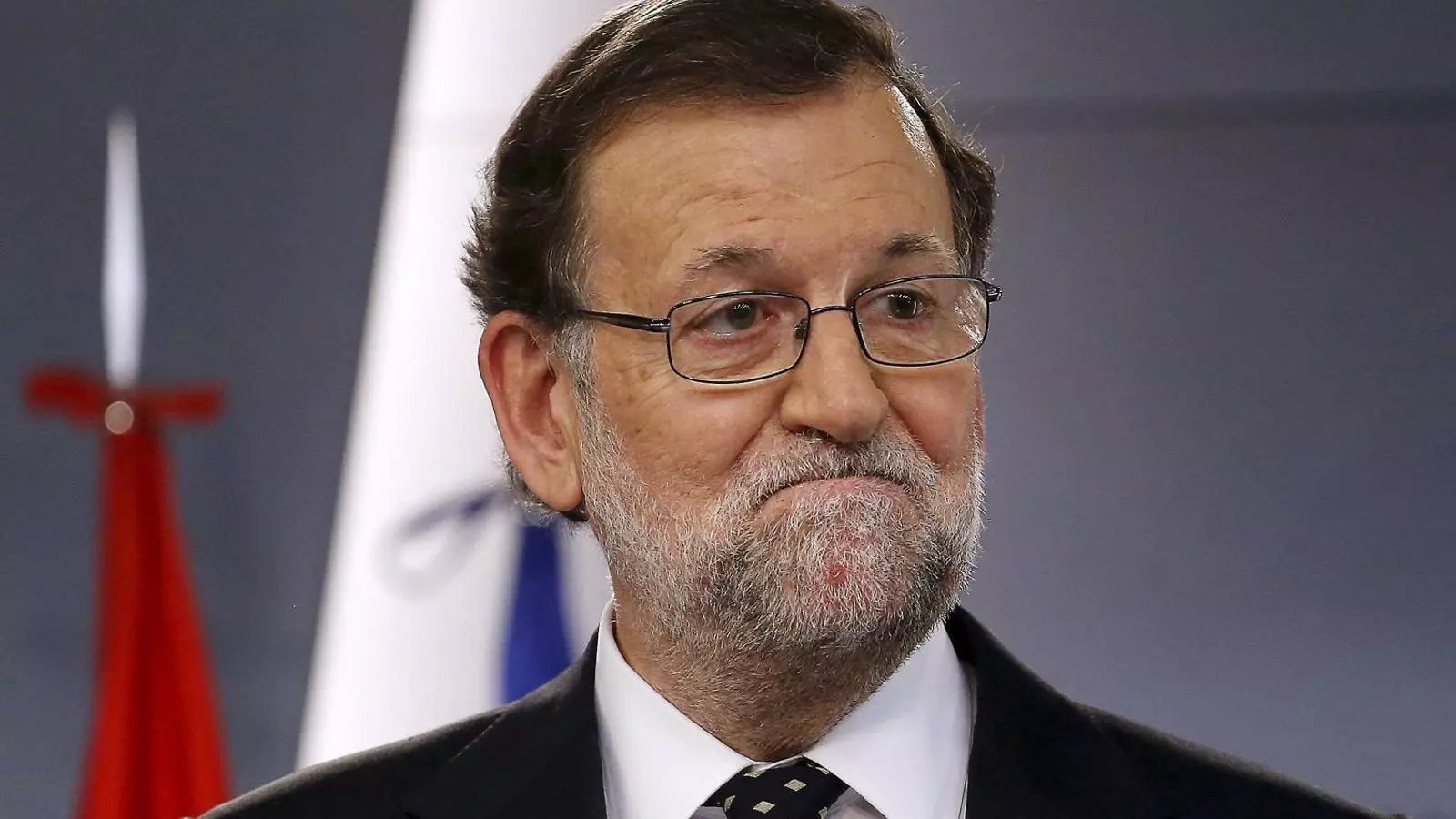 Rajoy va anar a la Zarzuela com a líder del PP, però va fer les declaracions al Palau de la Moncloa