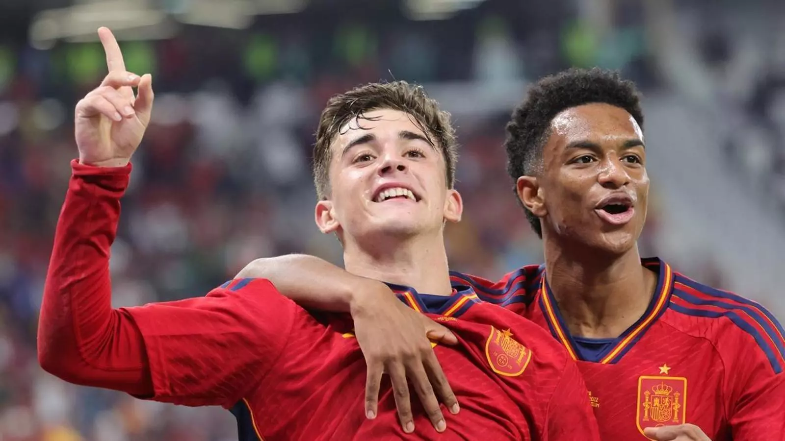Gavi, autor del cinquè gol d'Espanya contra Costa Rica
