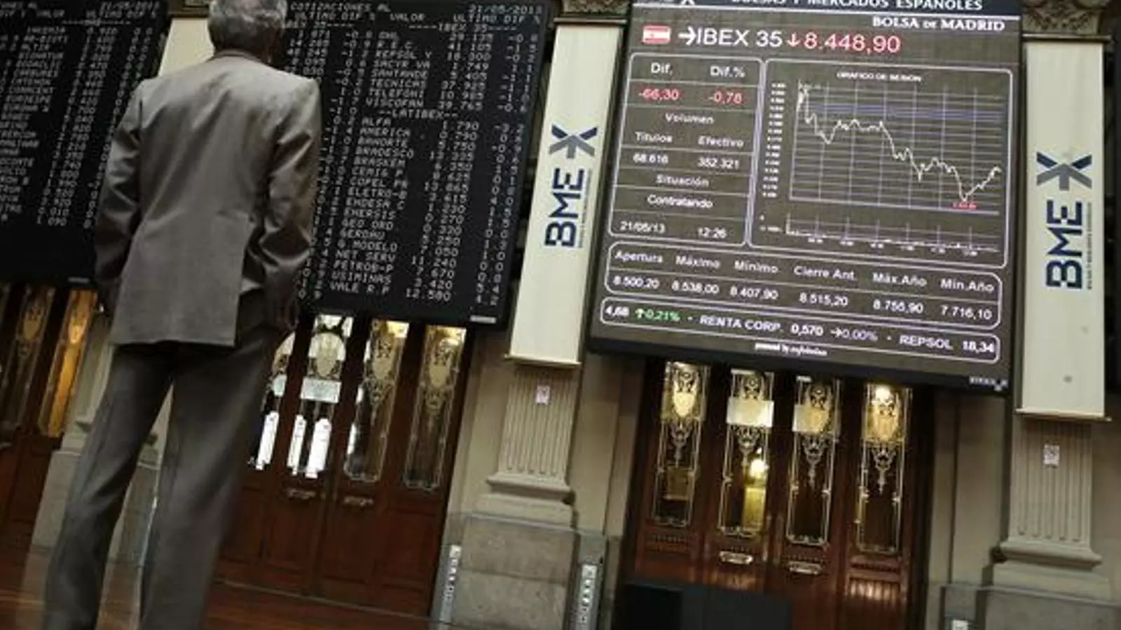 La borsa de Madrid aquest dimarts / EFE