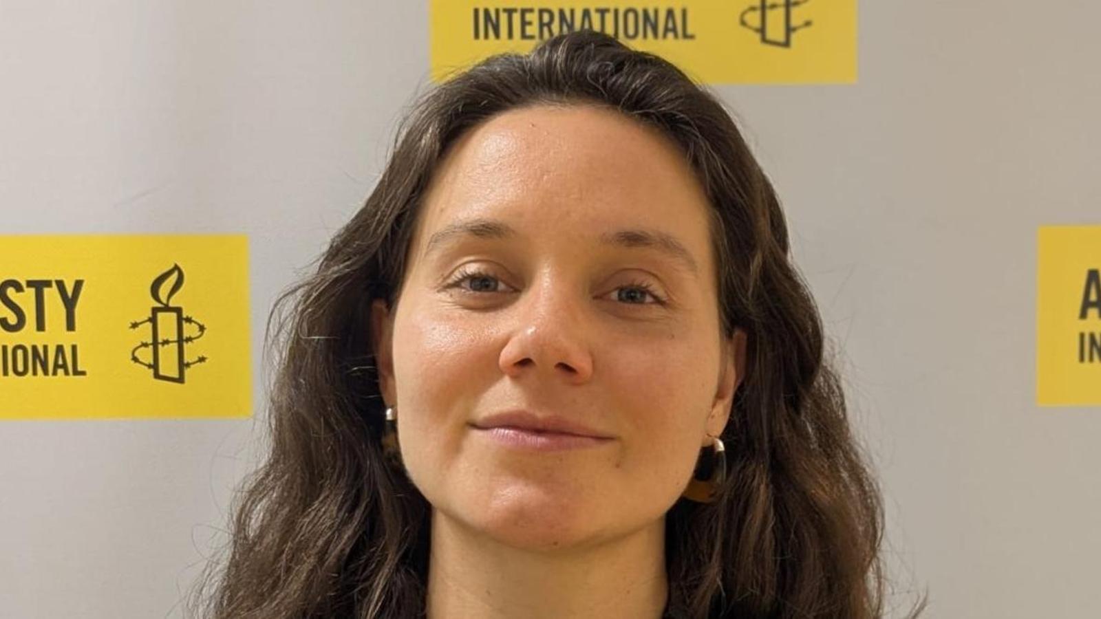 Olivia Sundberg, EU migration and asylum manager at Amnesty International.