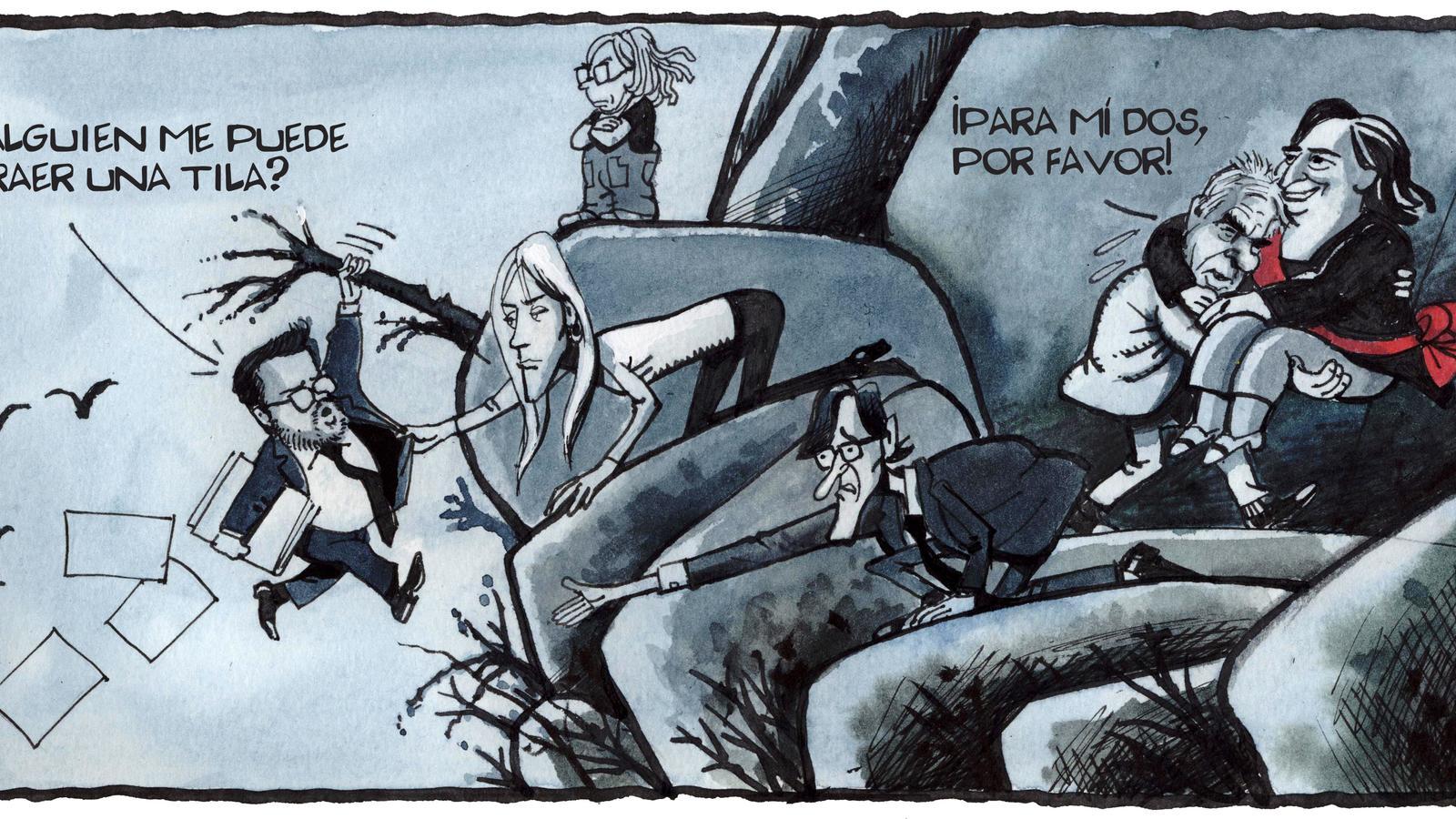 'A la contra'