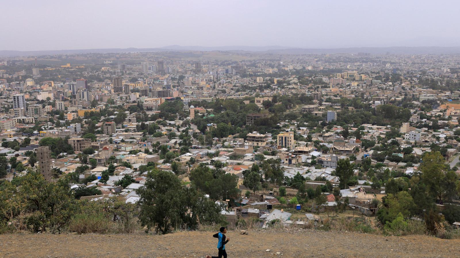 General view of Mekele, the capital of the Tigray region, in northern Ethiopia, in an archive image.