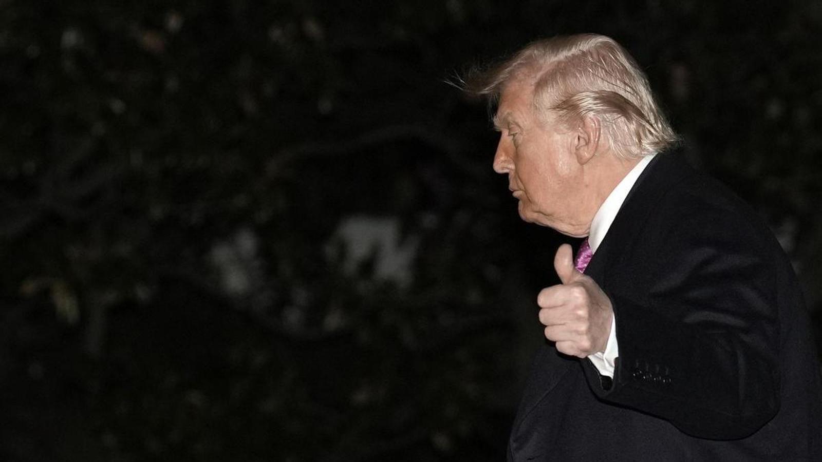 El president dels EUA, Donald Trump, el 29 de març de 2026 a la Casa Blanca.