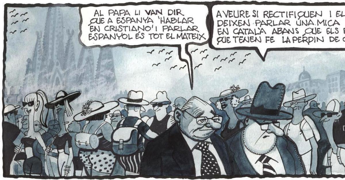 El Papa i el català, a 'A la contra' de Ferreres