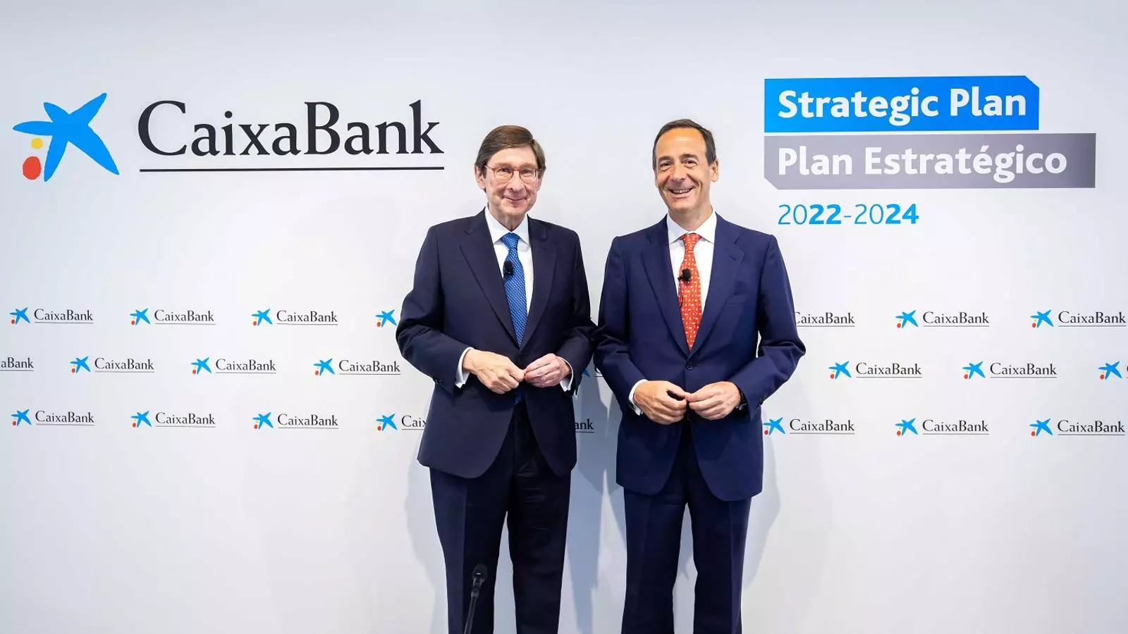 José Ignacio Goirigolzarri, president de l’entitat, i Gonzalo Gortázar, el conseller delegat