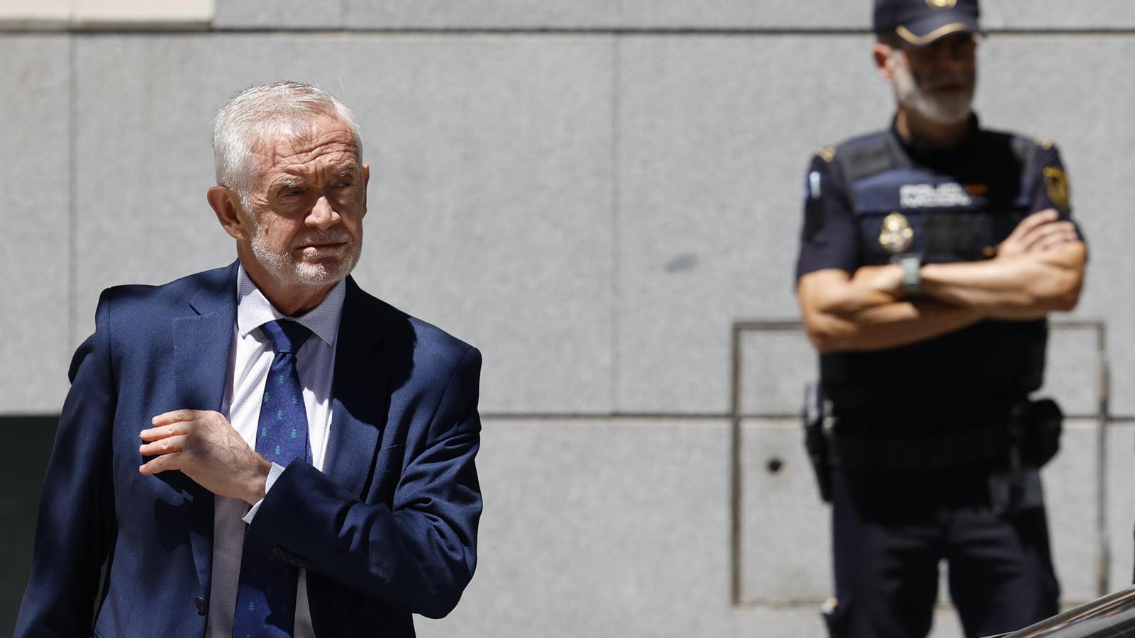Manuel Llamas abandona la Audiencia Nacional tras declarar como investigado