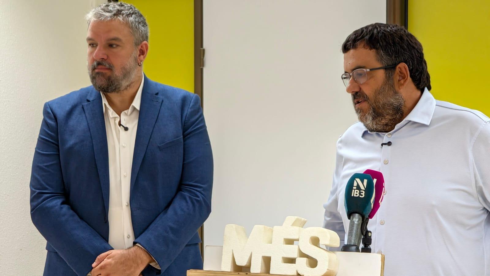 Vicenç Vidal i Lluís Apesteguia.
