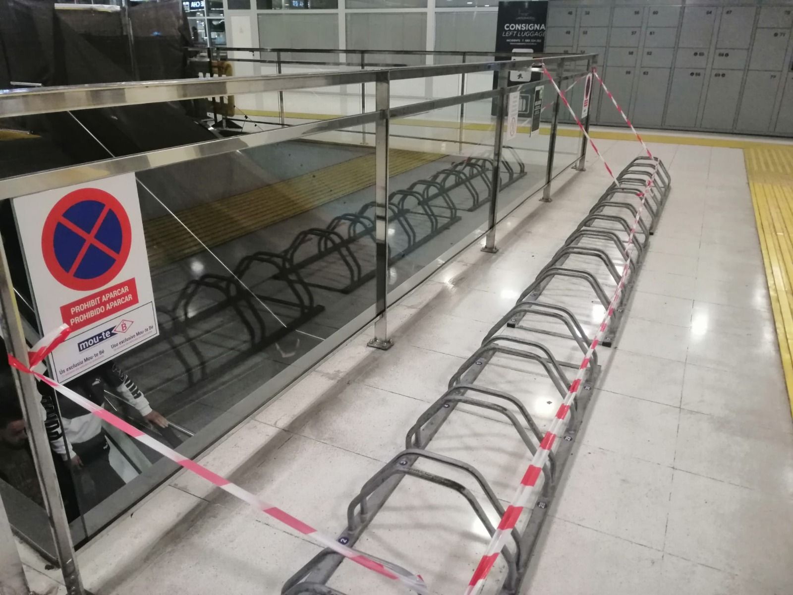 Els aparcaments del servei de bicicletes eliminat