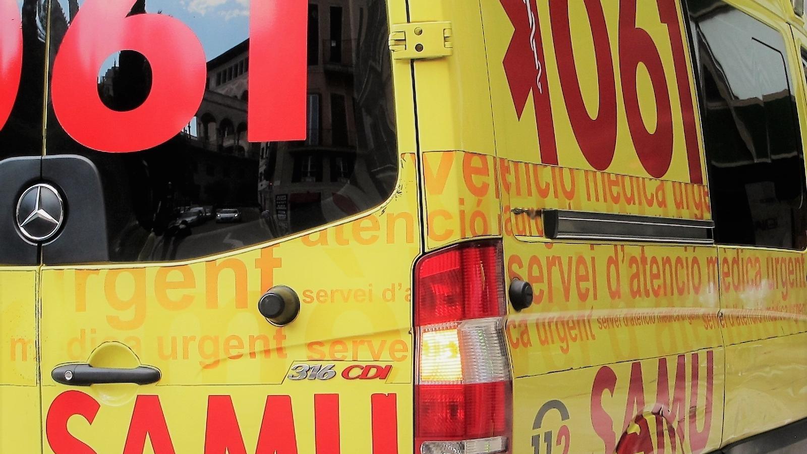 Una ambulancia del SAMU