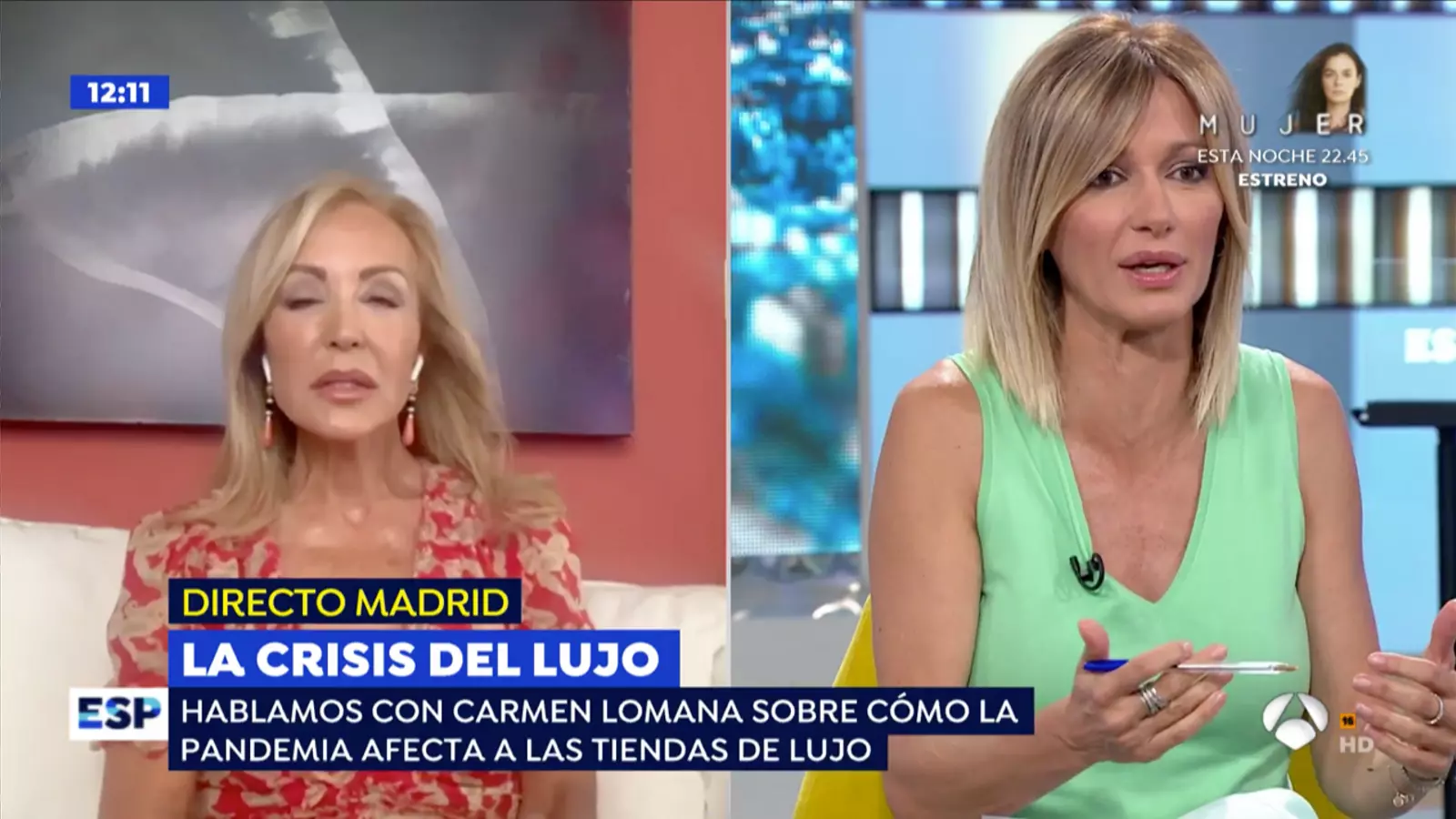 A ‘Espejo público’, els rics també ploren