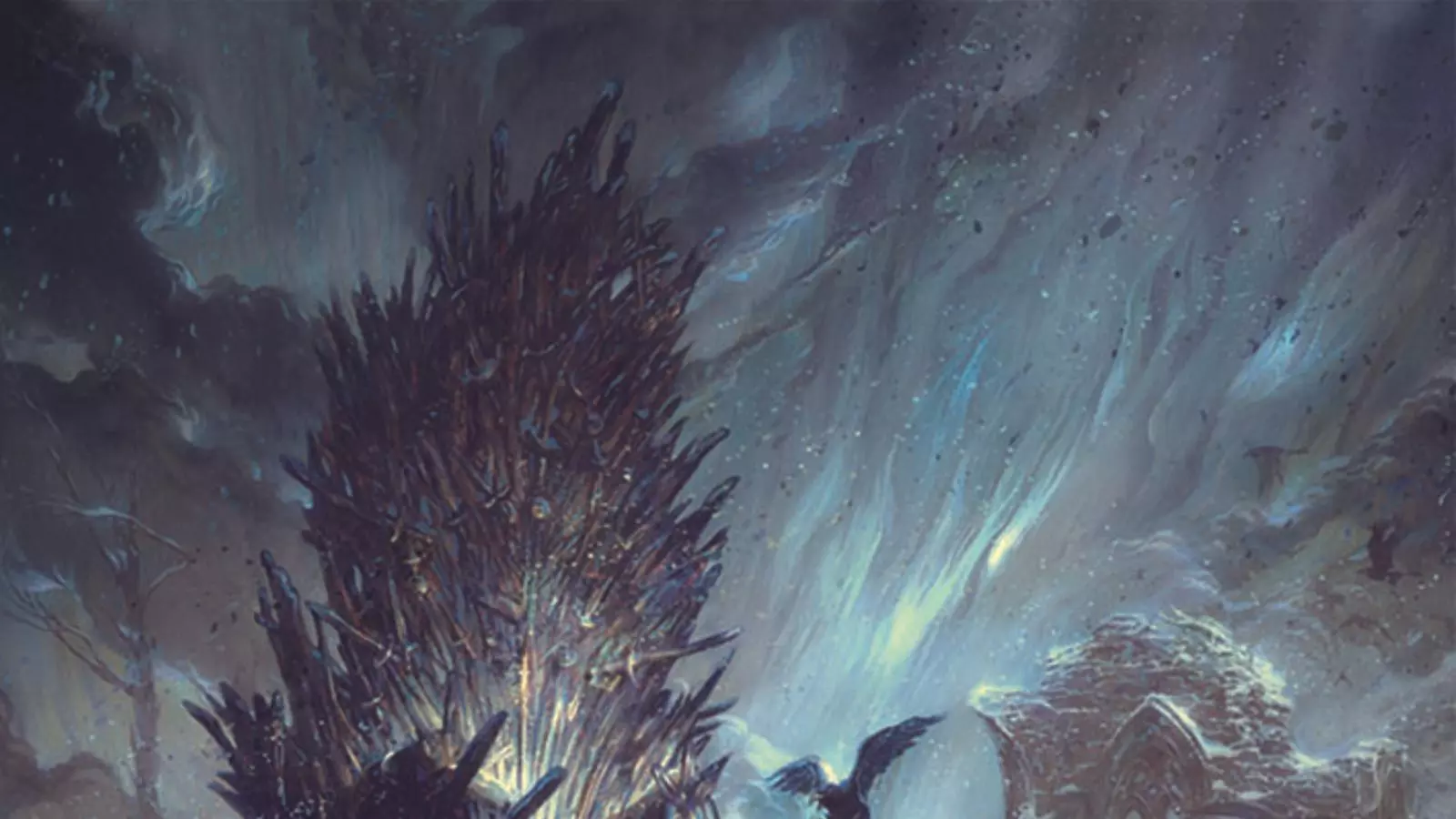 Il·lustració de portada d''El mundo de hielo y fuego'
