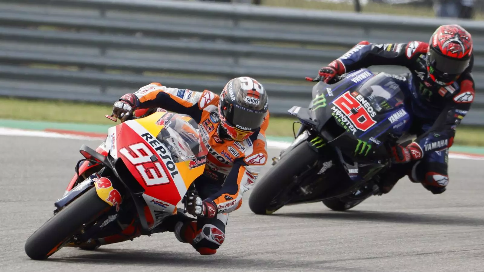 Marc Márquez durant la cursa