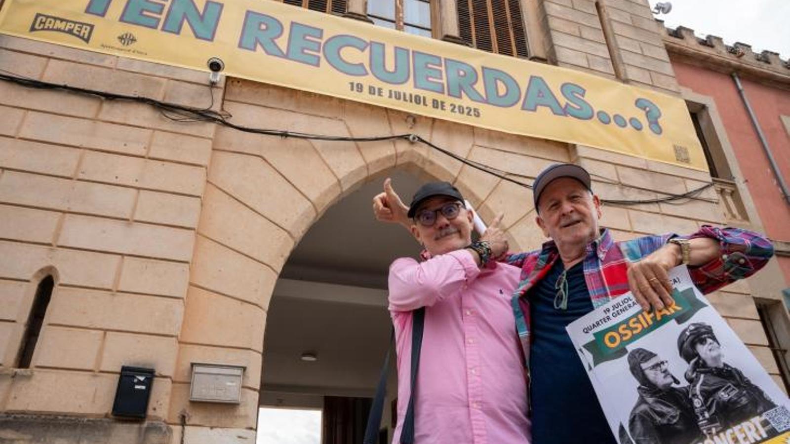 Lázaro Méndez y Luis Arboledas, miembros de Ossifar.