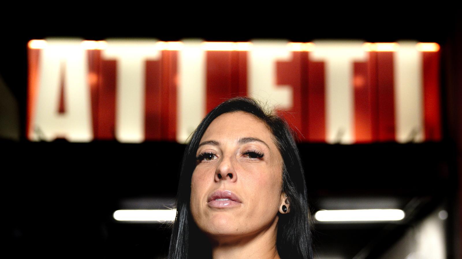 Jenni Hermoso, new player of Atlético de Madrid