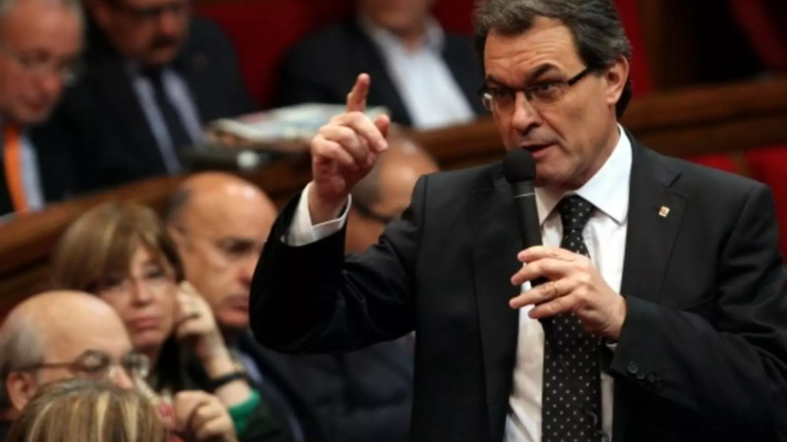 El president de la Generalitat, Artur Mas