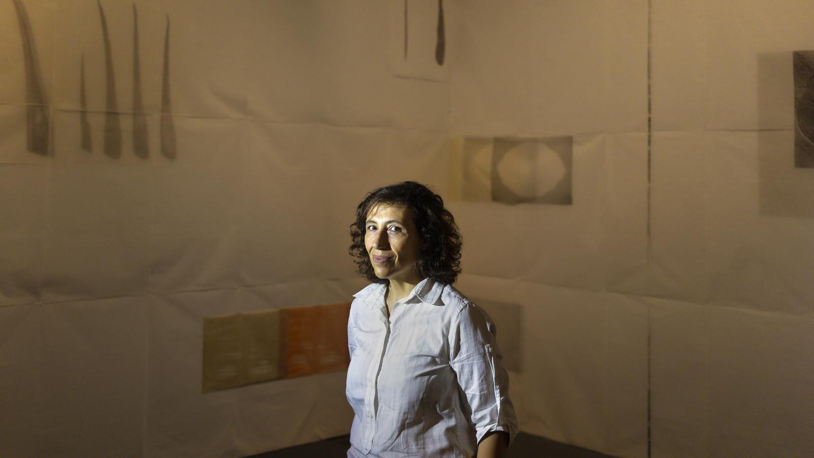 L'artista Patrícia Dauder