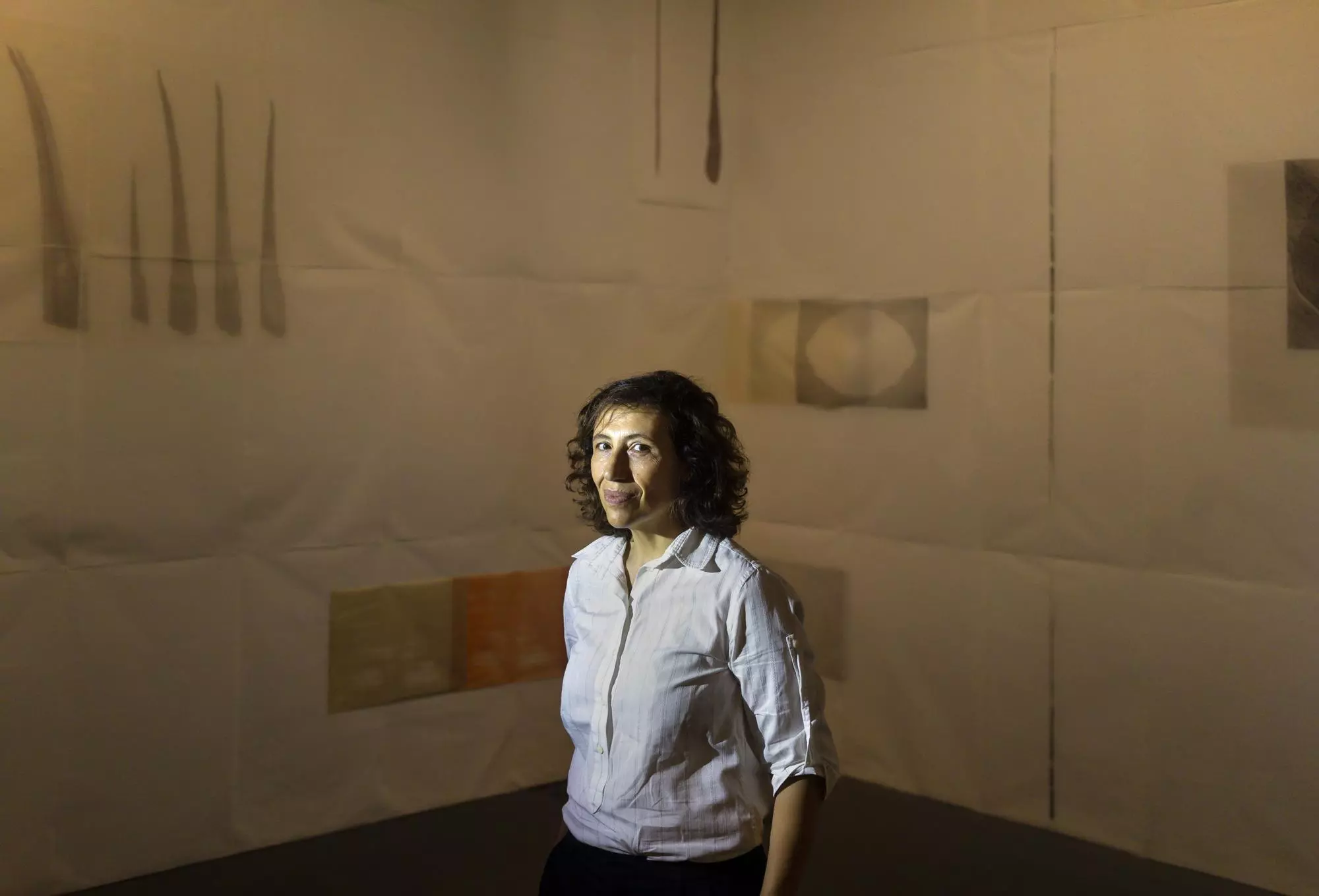 L'artista Patrícia Dauder